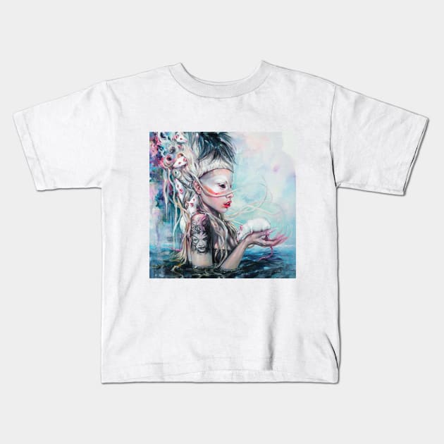 Yolandi the Rat Mistress Kids T-Shirt by Alien Moth